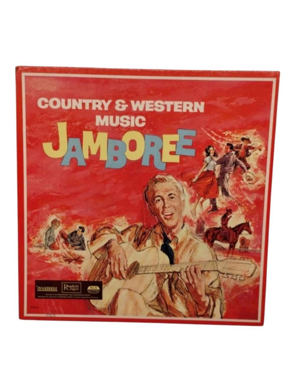 Vintage MCM Country & Western Music Jamboree Vinyl Box Set, 1960s RCA Records